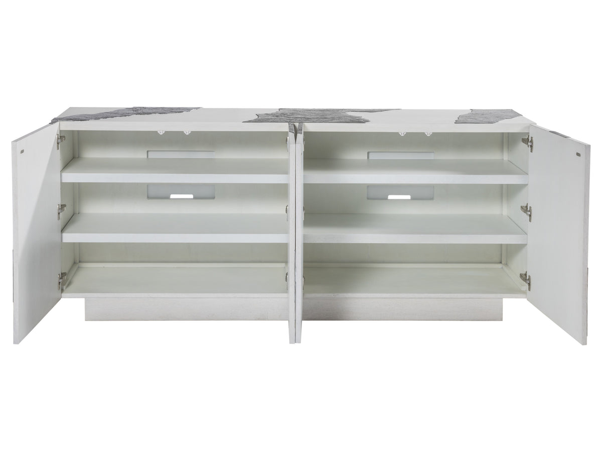 Contango White Media Console