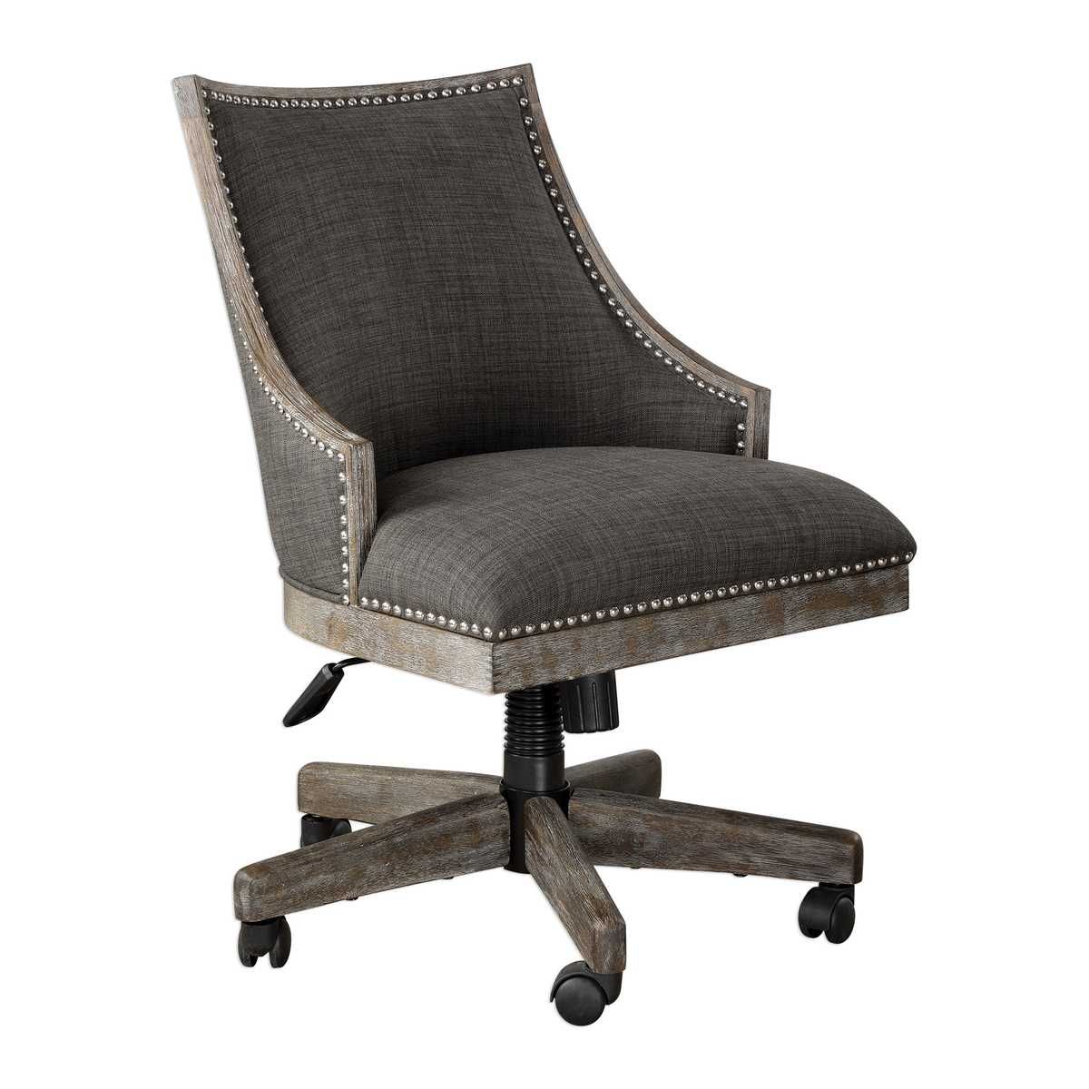 Aidrian Desk Chair – Furniture by Uttermost | Sutter & Vale