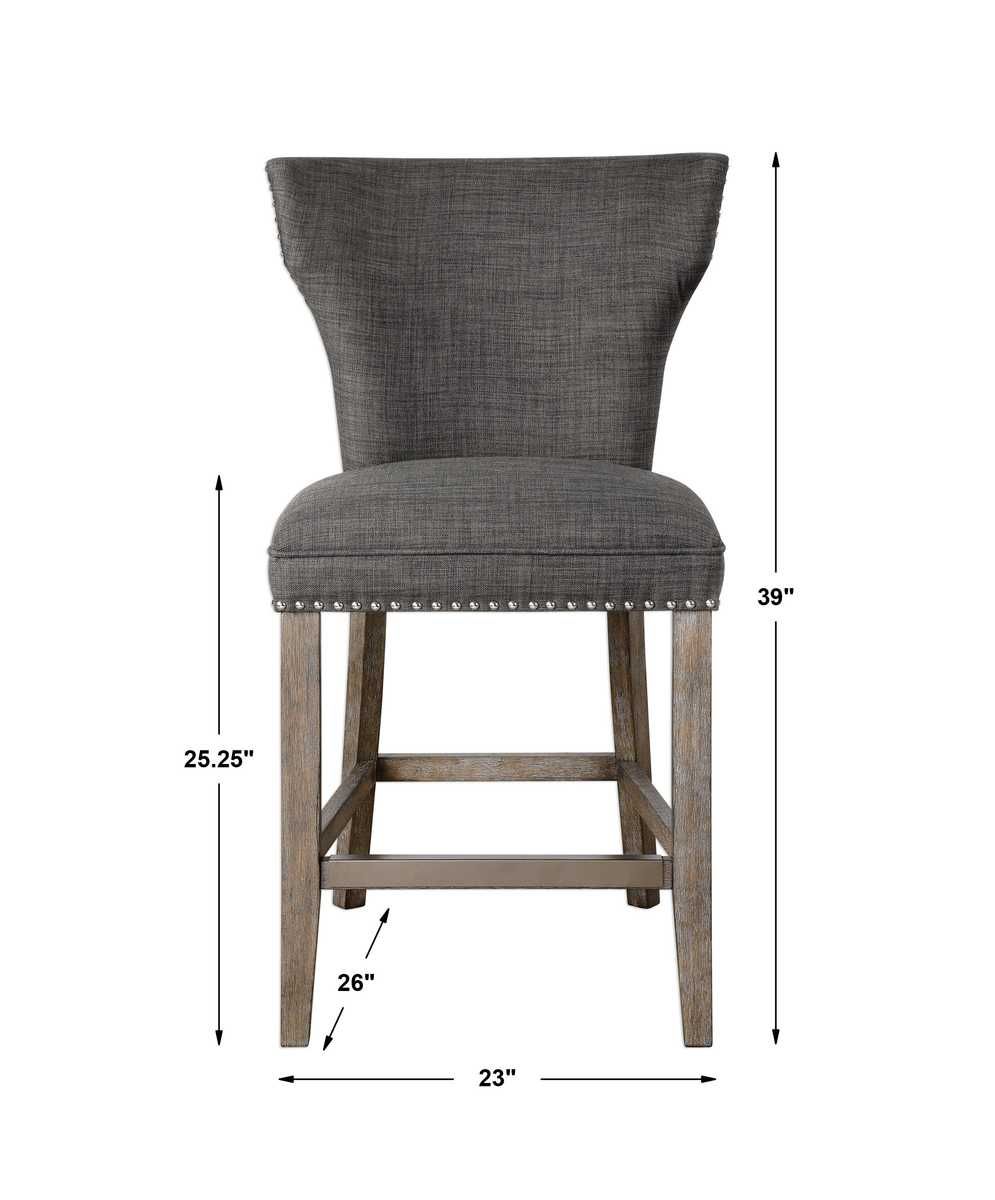 Arnaud Counter Stool – Furniture by Uttermost | Sutter & Vale