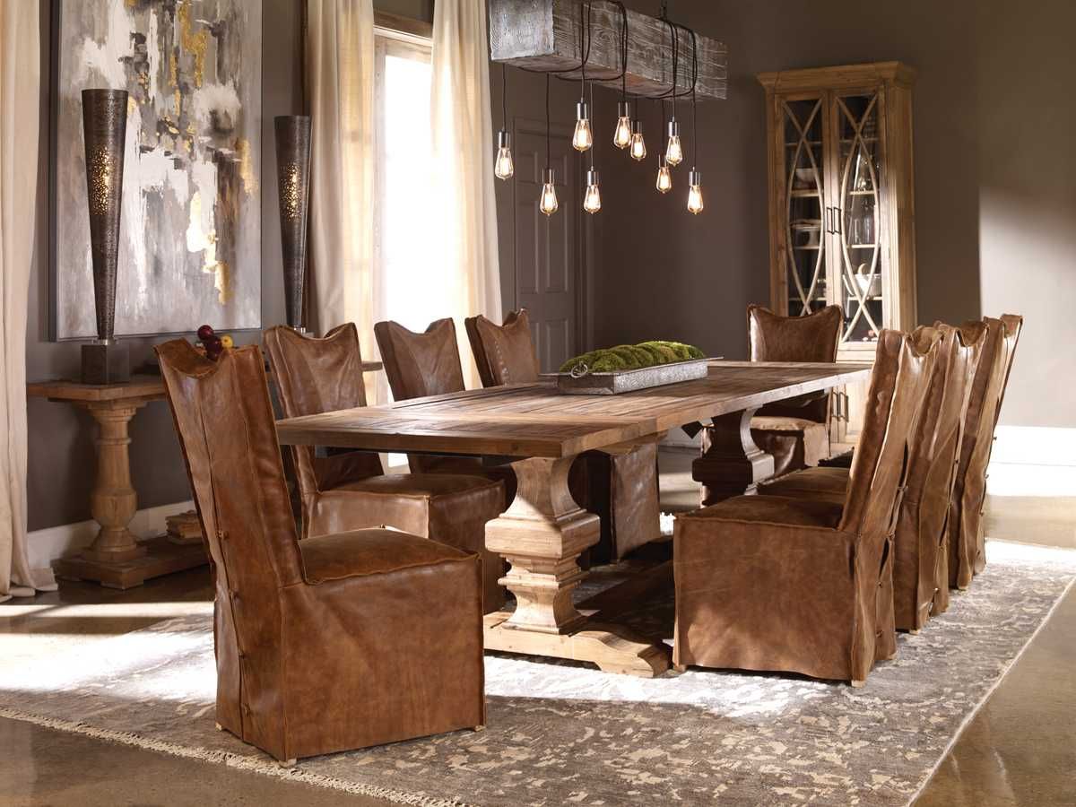 Delroy Armless Chair, Cognac, 2 Per Box, Priced Each – Furniture by Uttermost | Sutter & Vale