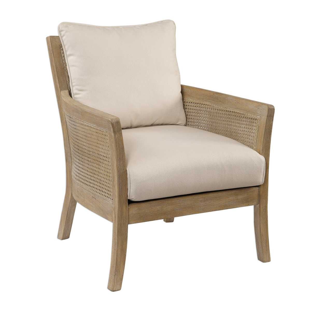 Encore Armchair, Natural – Furniture by Uttermost | Sutter & Vale