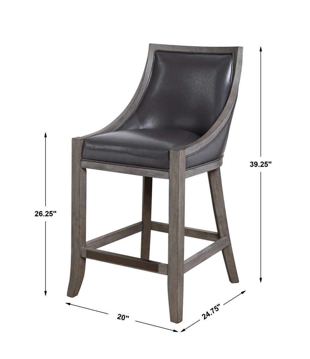 Elowen Counter Stool – Furniture by Uttermost | Sutter & Vale