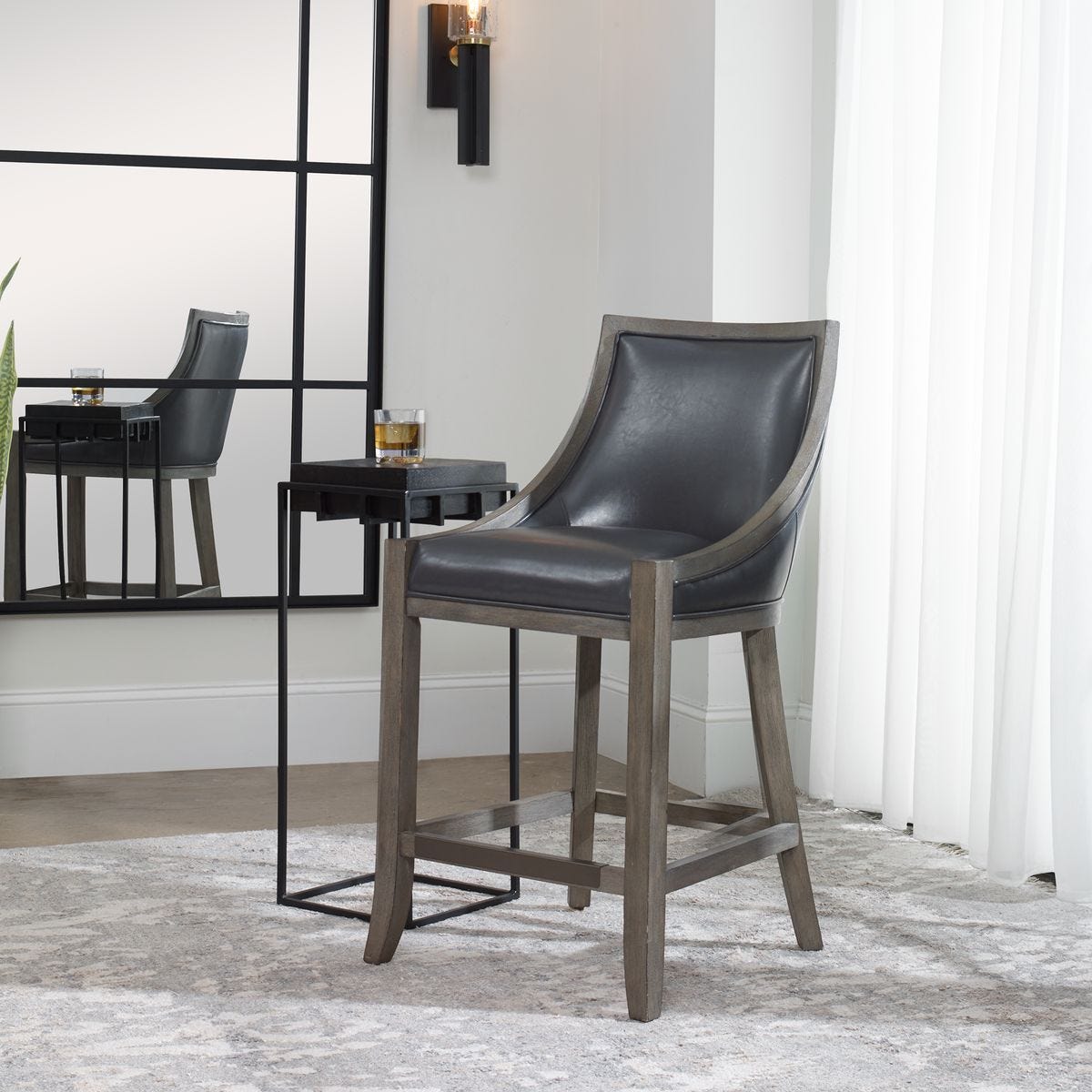 Elowen Counter Stool – Furniture by Uttermost | Sutter & Vale