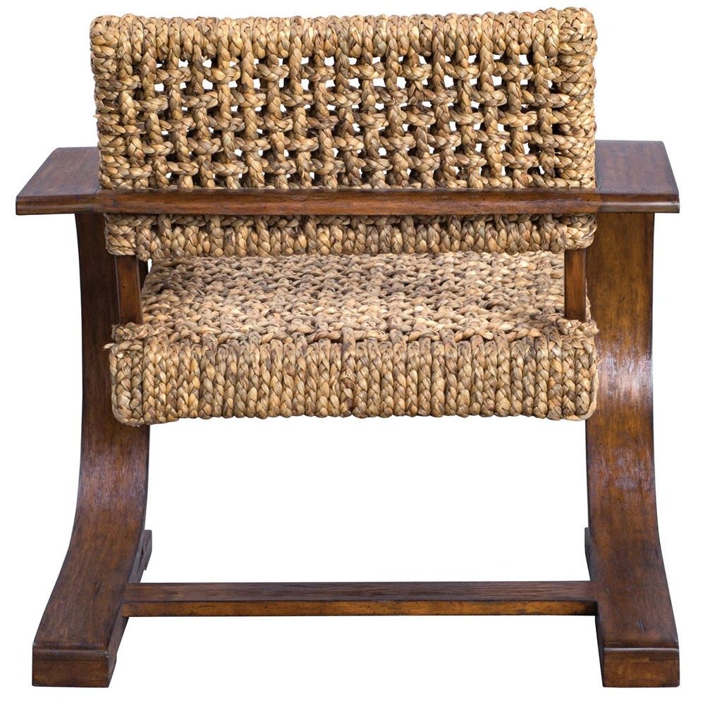Rehema Accent Chair, Pecan
