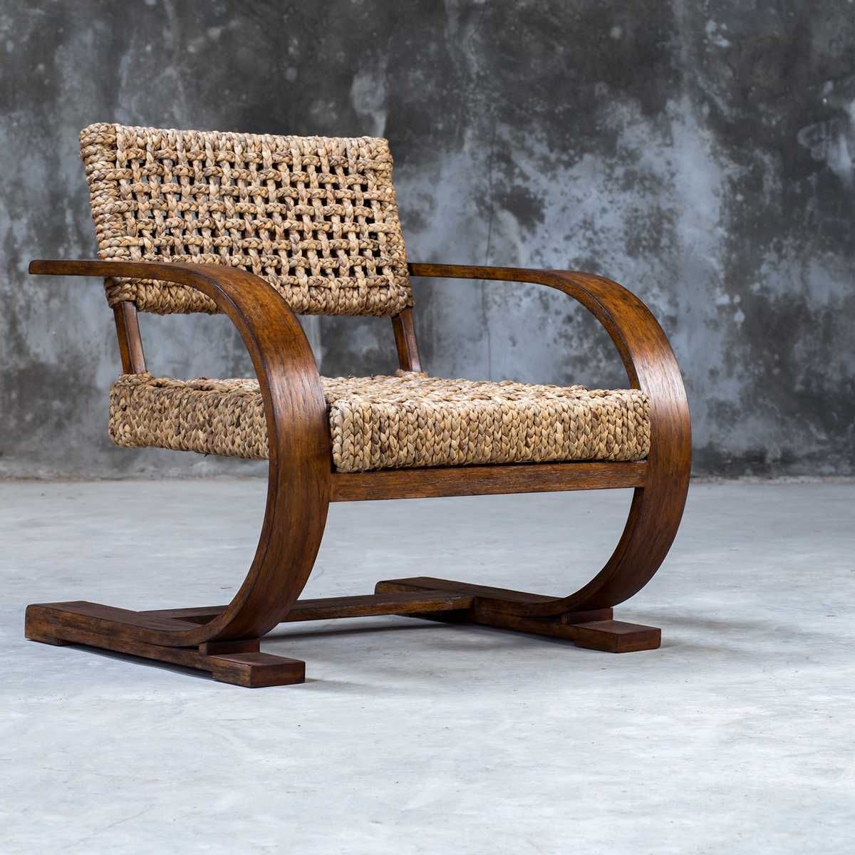 Rehema Accent Chair, Pecan – Furniture by Uttermost | Sutter & Vale