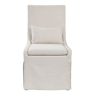 Coley Armless Chair, Linen