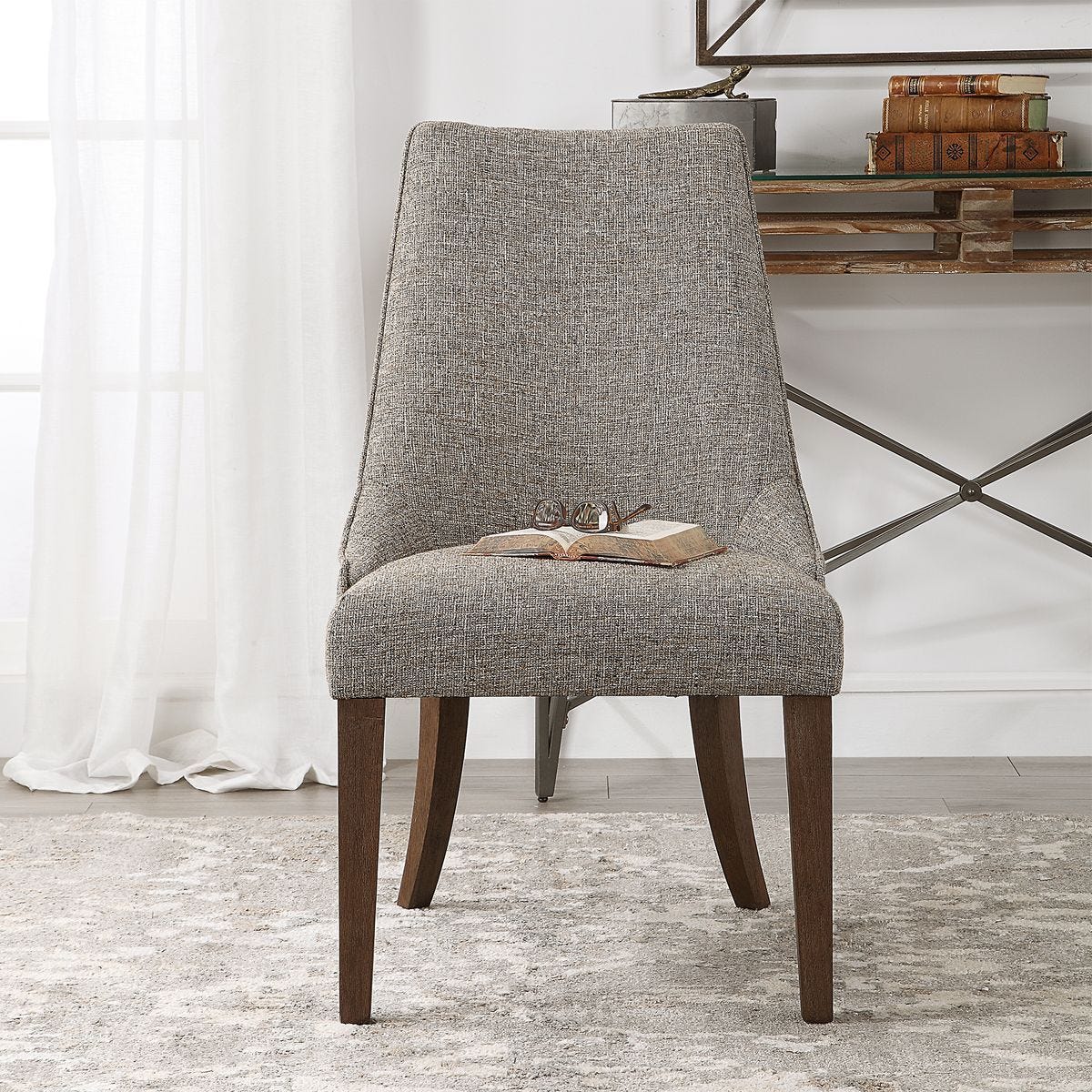 Daxton Armless Chair – Furniture by Uttermost | Sutter & Vale