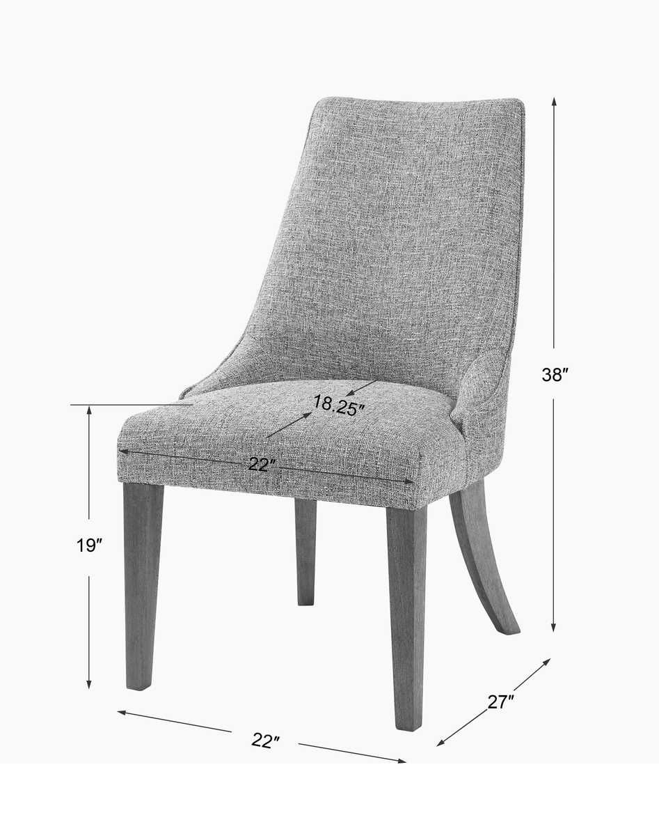 Daxton Armless Chair – Furniture by Uttermost | Sutter & Vale