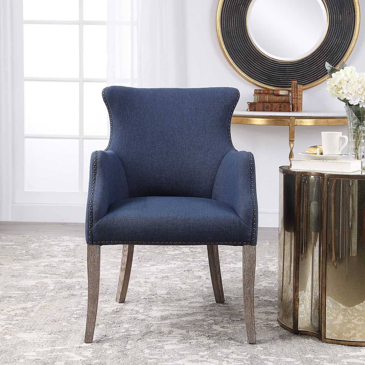 Yareena Wing Chair – Furniture by Uttermost | Sutter & Vale