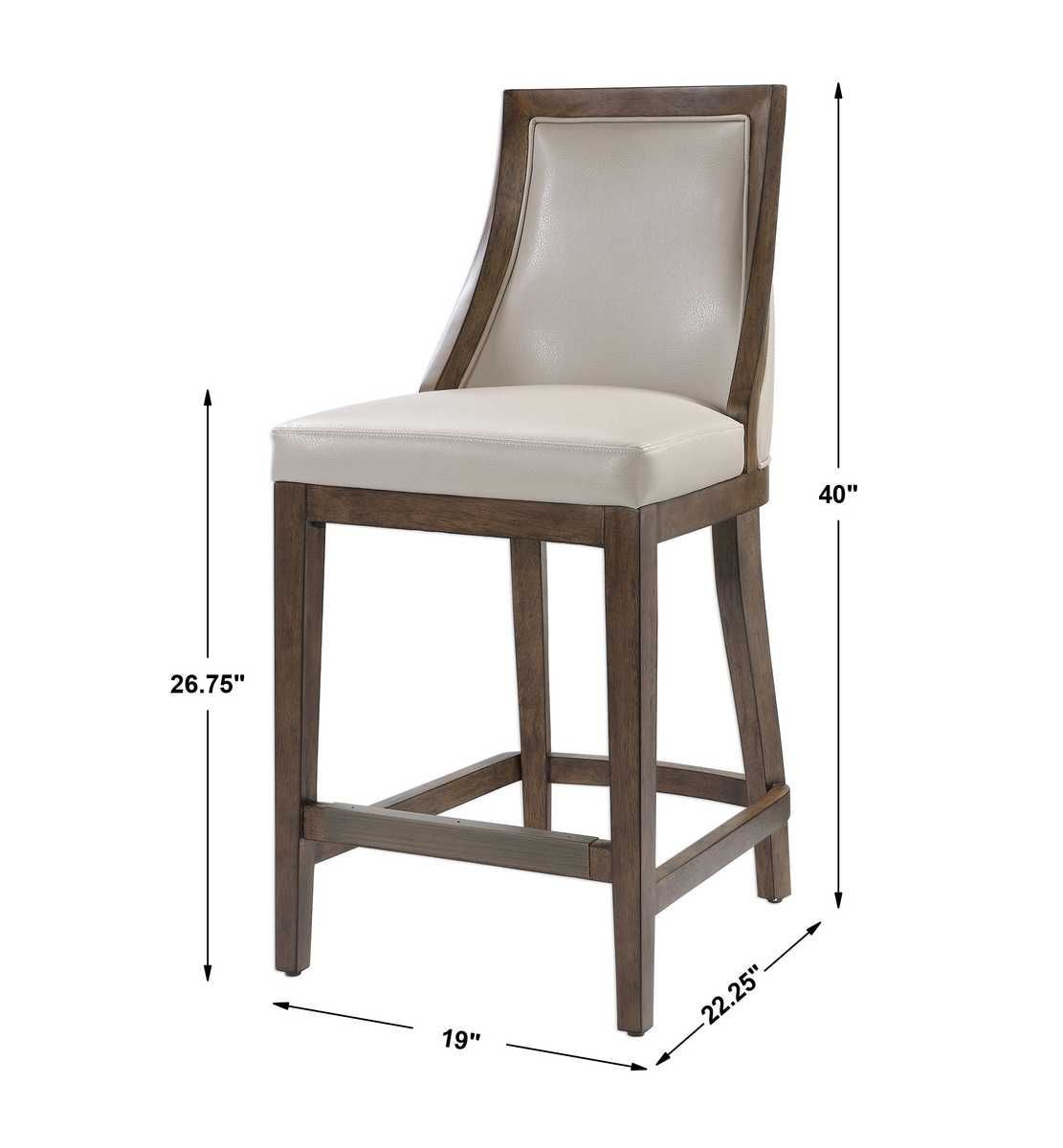 Purcell Counter Stool – Furniture by Uttermost | Sutter & Vale