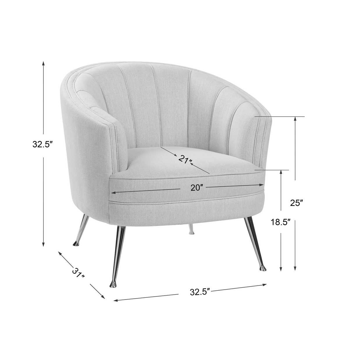 Janie Accent Chair – Furniture by Uttermost | Sutter & Vale