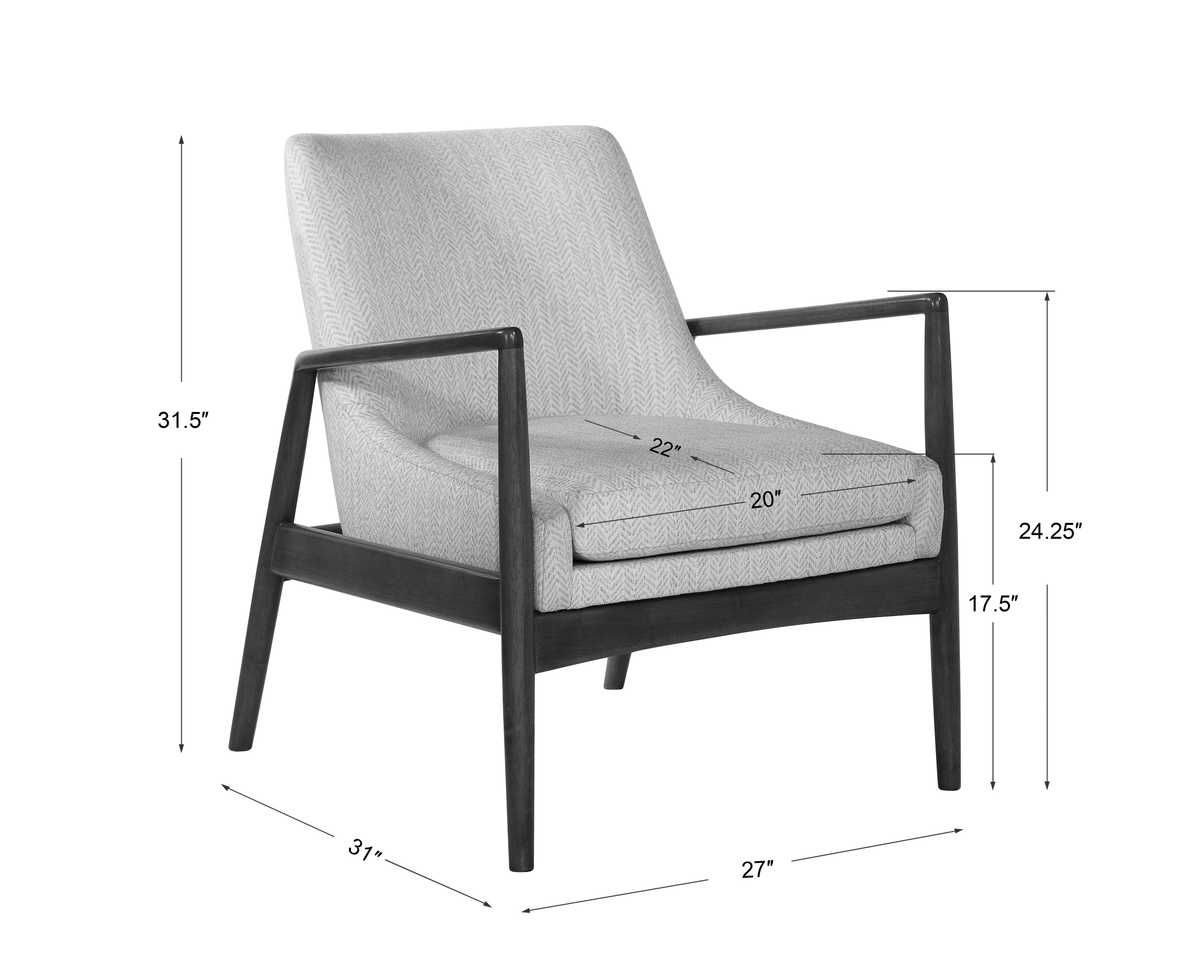 Bev Accent Chair – Furniture by Uttermost | Sutter & Vale