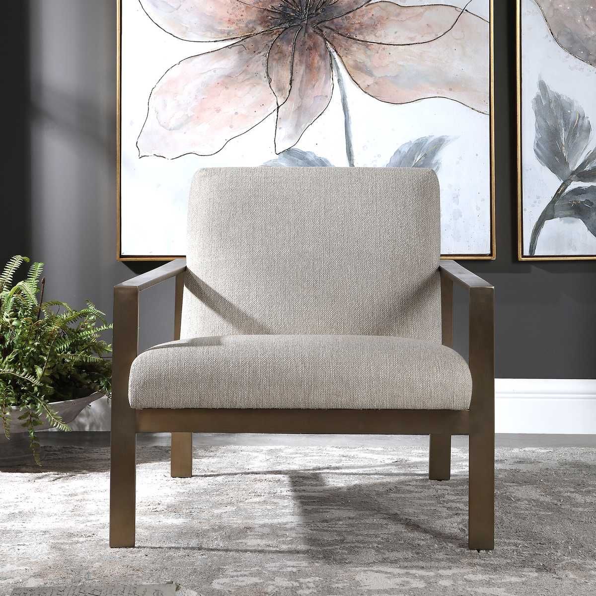 Wills Accent Chair – Furniture by Uttermost | Sutter & Vale