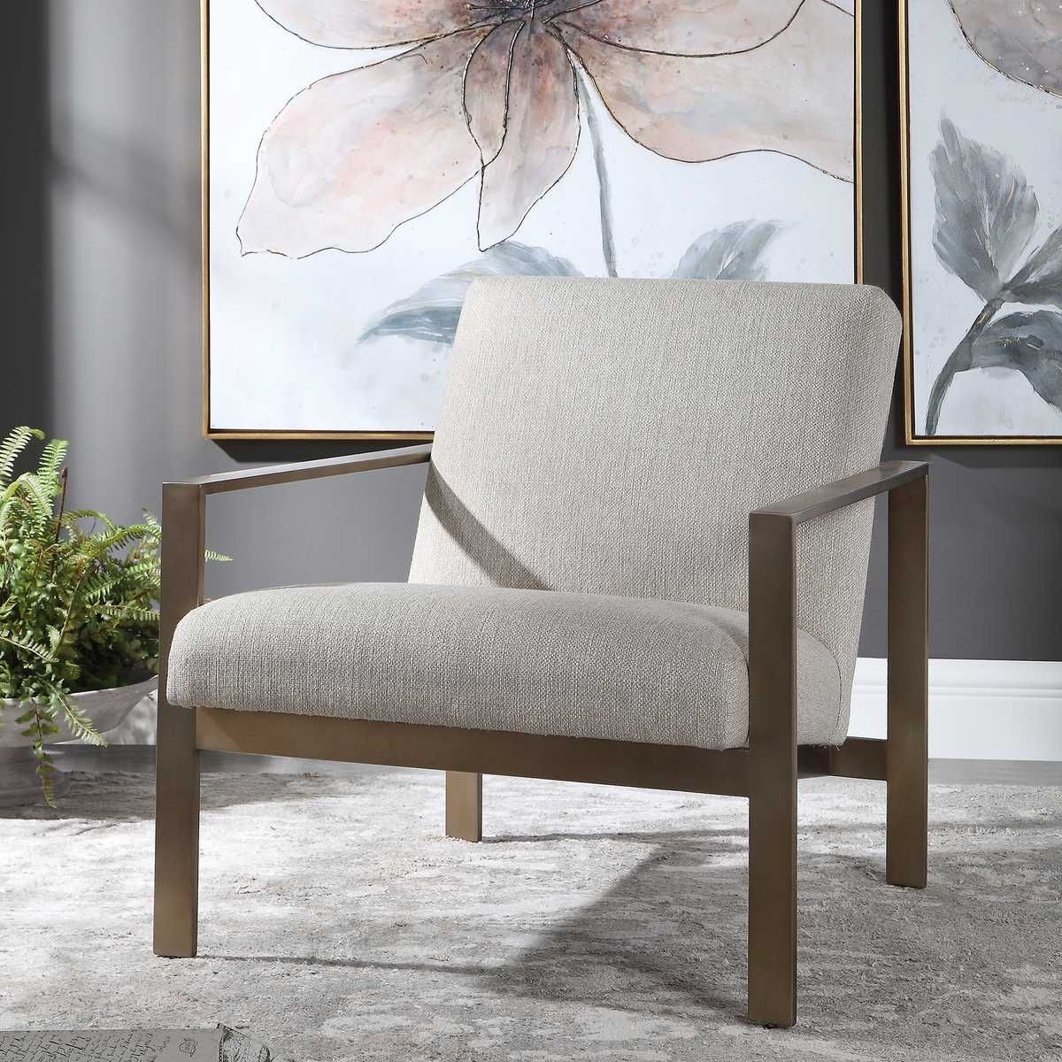 Wills Accent Chair – Furniture by Uttermost | Sutter & Vale