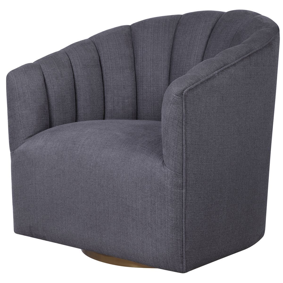 Cuthbert Swivel Chair – Furniture by Uttermost | Sutter & Vale