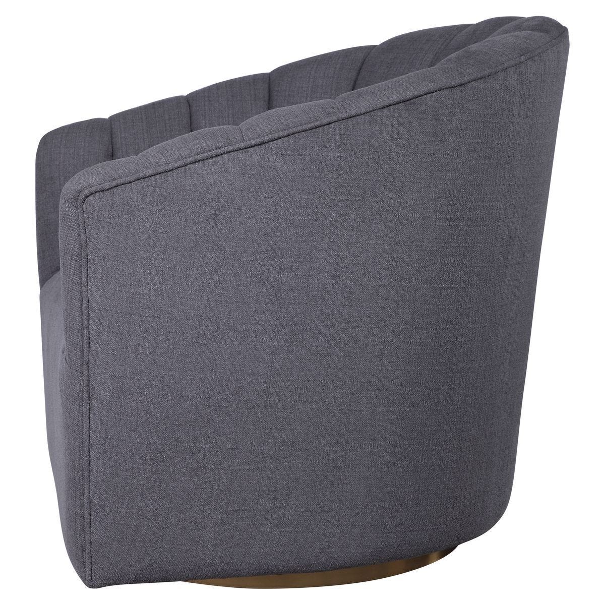 Cuthbert Swivel Chair – Furniture by Uttermost | Sutter & Vale