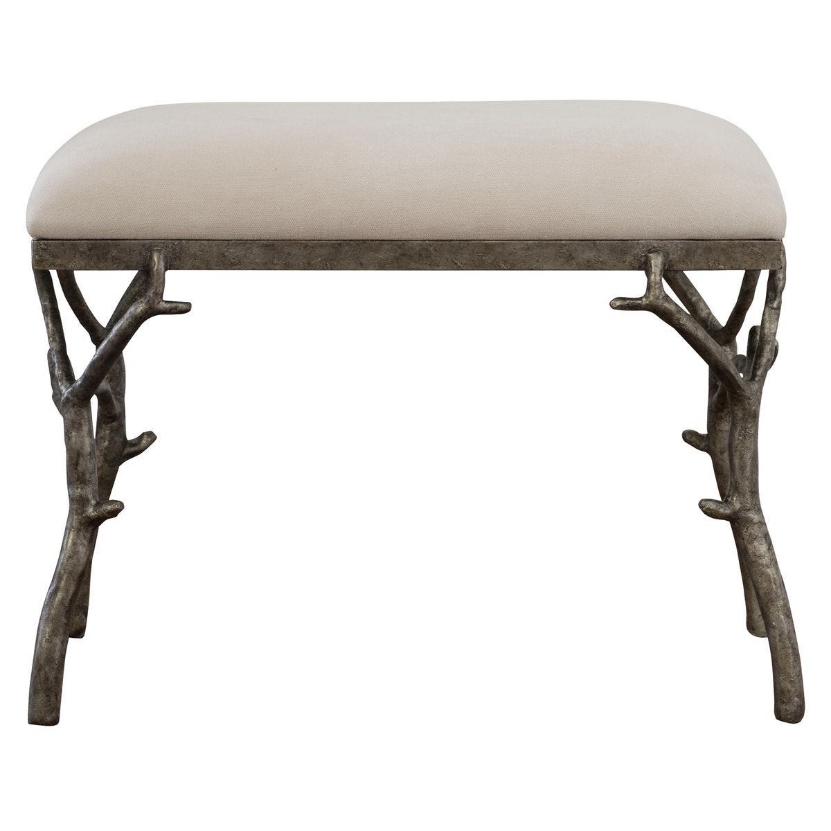 Lismore Small Bench – Furniture by Uttermost | Sutter & Vale
