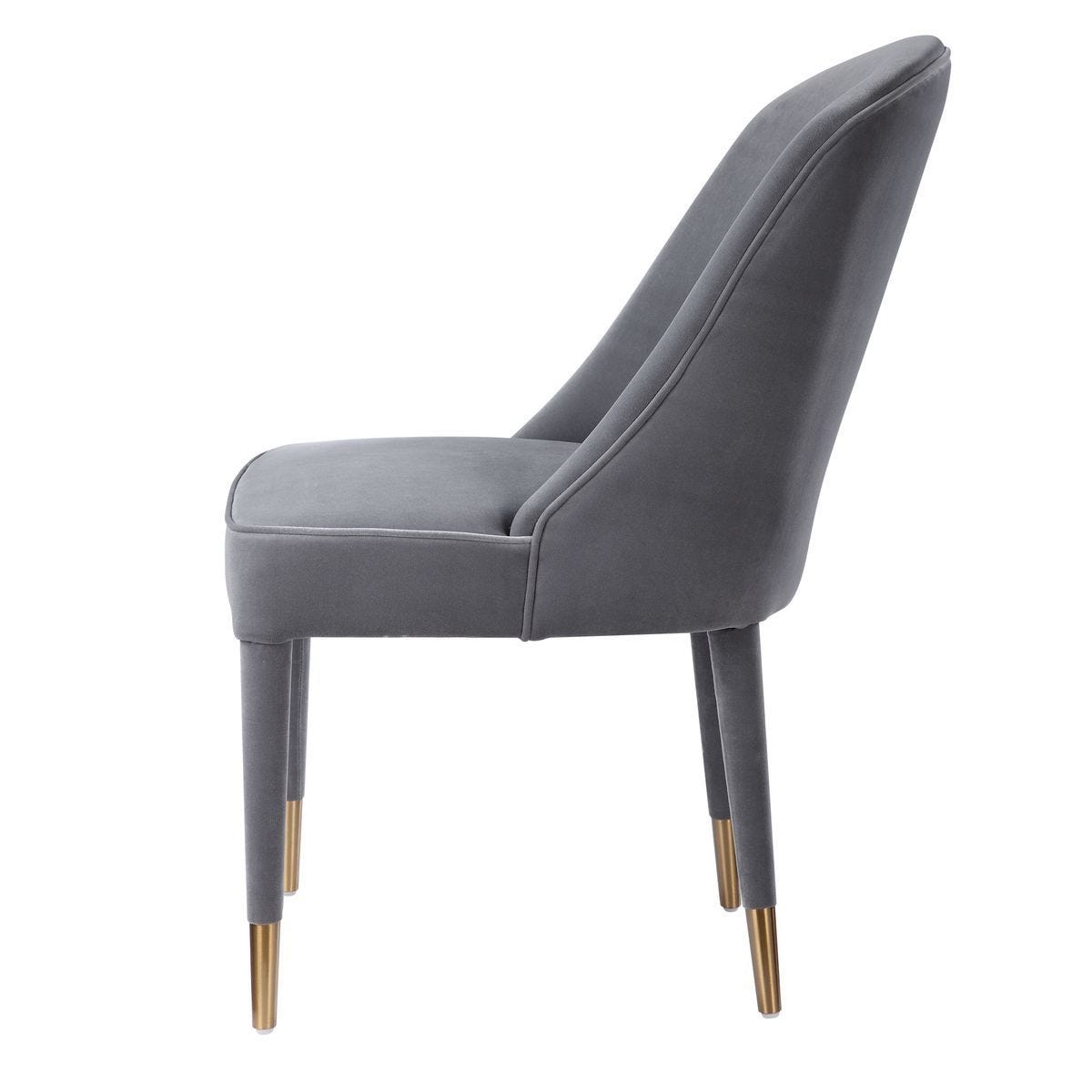 Brie Armless Chair, Gray, 2 Per Box, Priced Each – Furniture by Uttermost | Sutter & Vale