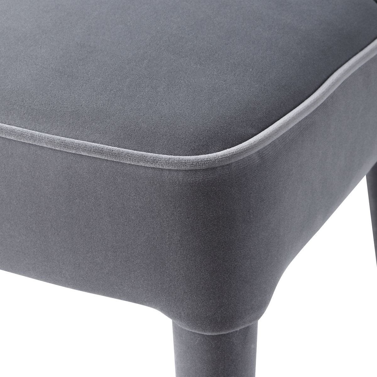 Brie Armless Chair, Gray, 2 Per Box, Priced Each – Furniture by Uttermost | Sutter & Vale