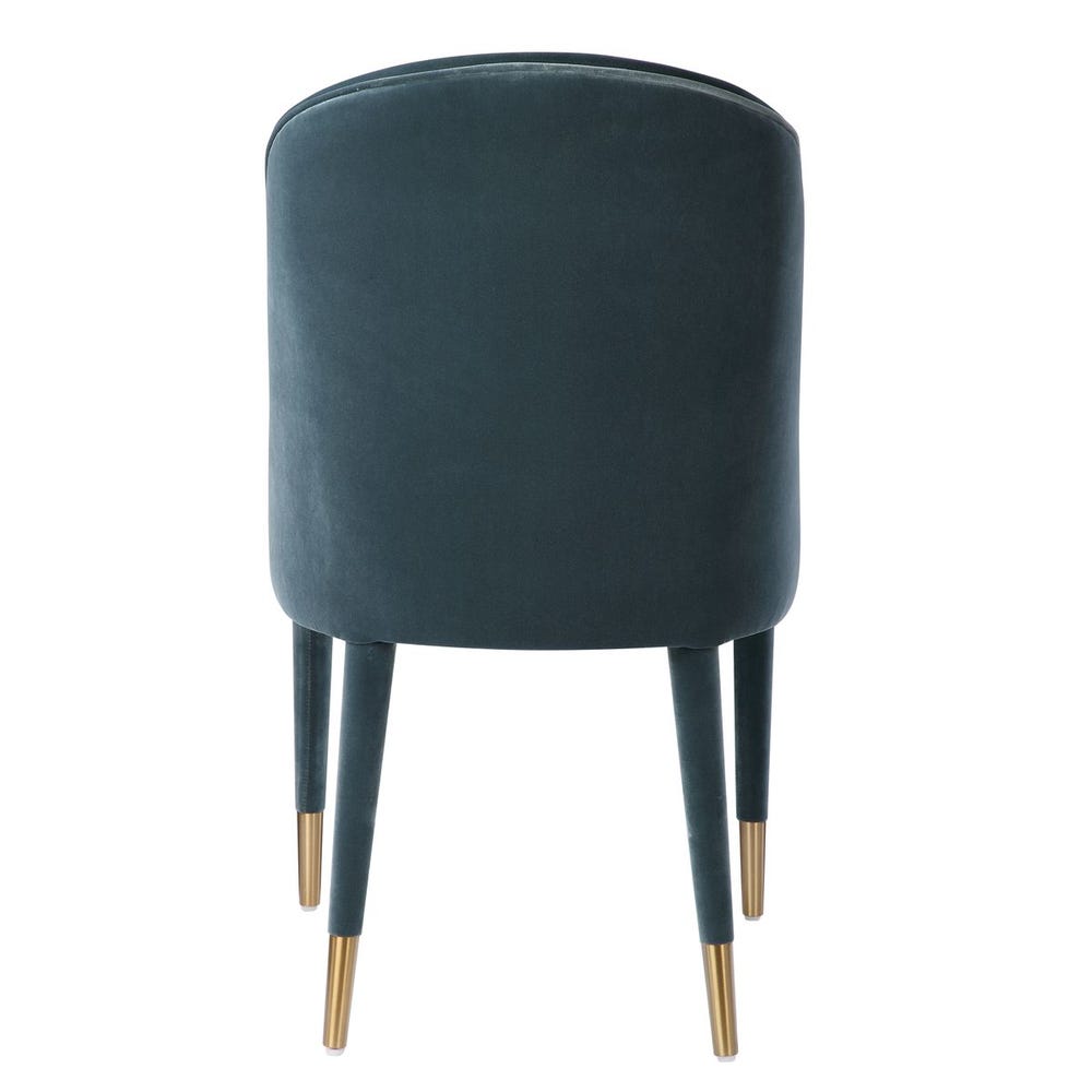 Brie Armless Chair, Blue, 2 Per Box, Priced Each