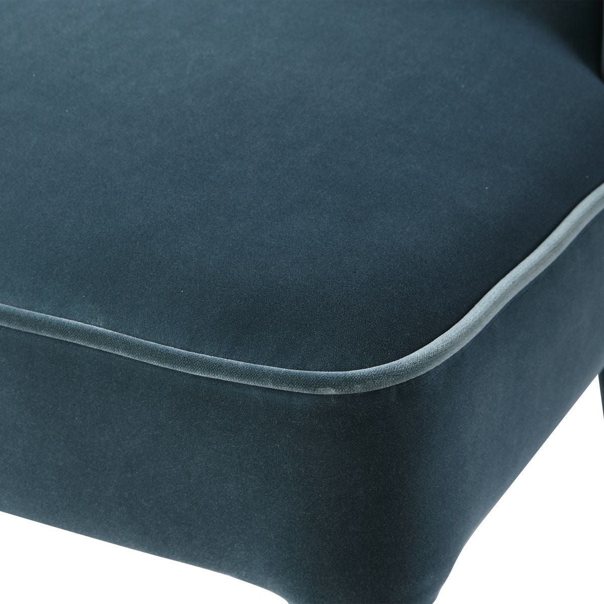 Brie Armless Chair, Blue, 2 Per Box, Priced Each – Furniture by Uttermost | Sutter & Vale