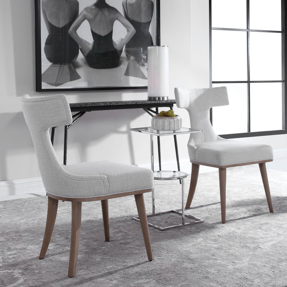 Klismos Accent Chair, 2 Per Box, Priced Each – Furniture by Uttermost | Sutter & Vale