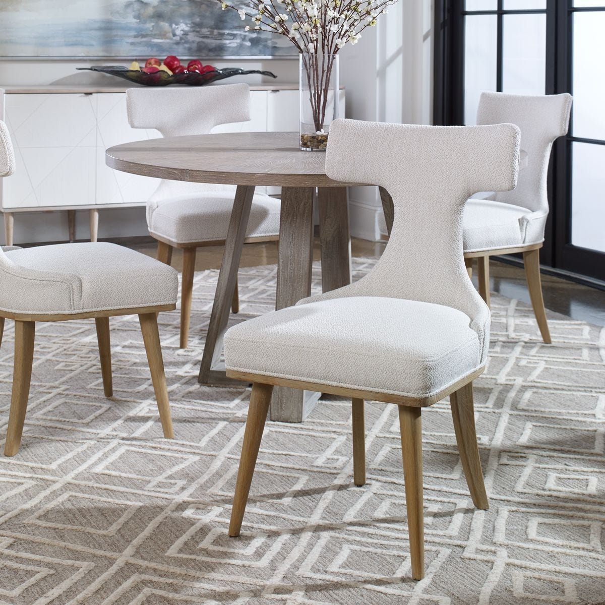 Klismos Accent Chair, 2 Per Box, Priced Each – Furniture by Uttermost | Sutter & Vale