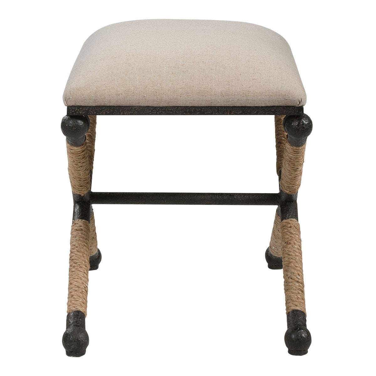 Firth Small Bench, Oatmeal – Furniture by Uttermost | Sutter & Vale