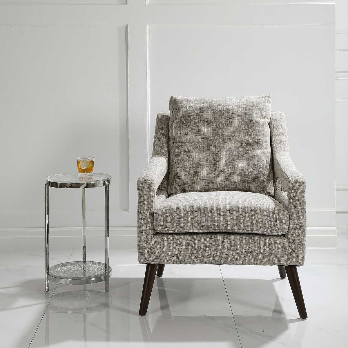 O'Brien Armchair, Stone – Furniture by Uttermost | Sutter & Vale