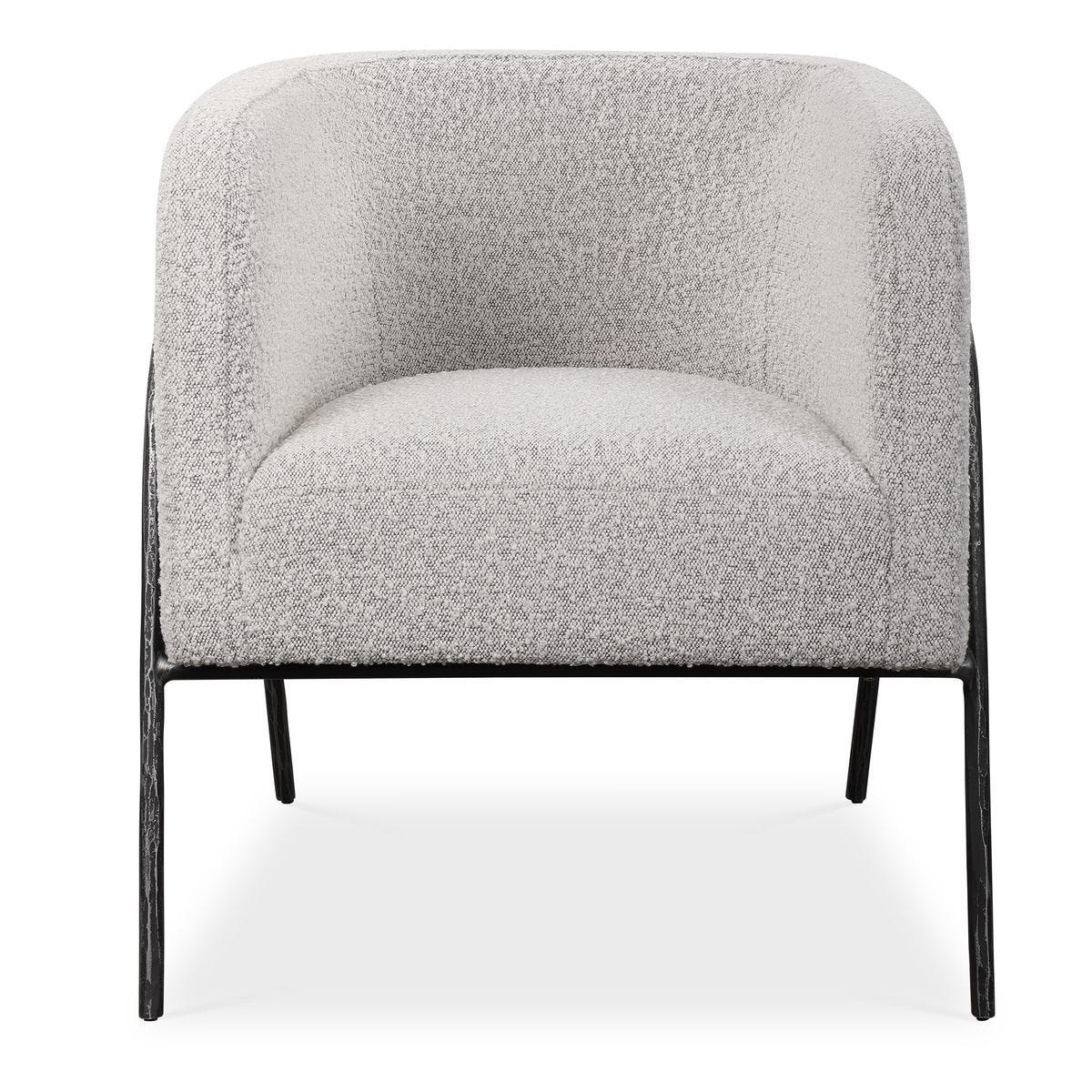 Jacobsen Accent Chair, Gray – Furniture by Uttermost | Sutter & Vale