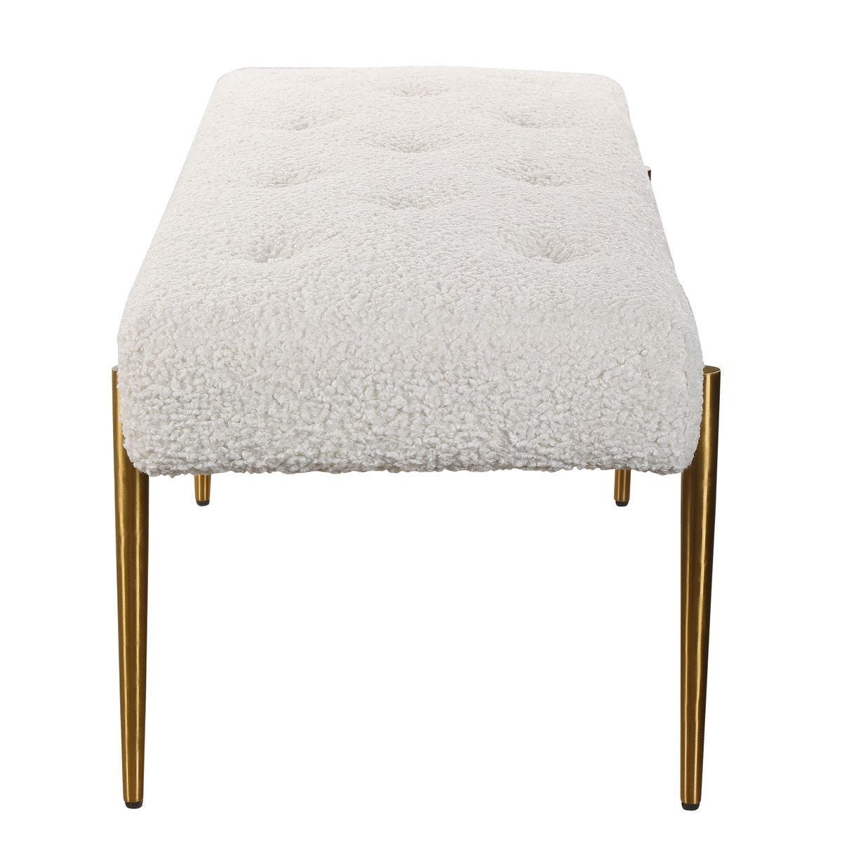Olivier Bench, Natural – Furniture by Uttermost | Sutter & Vale