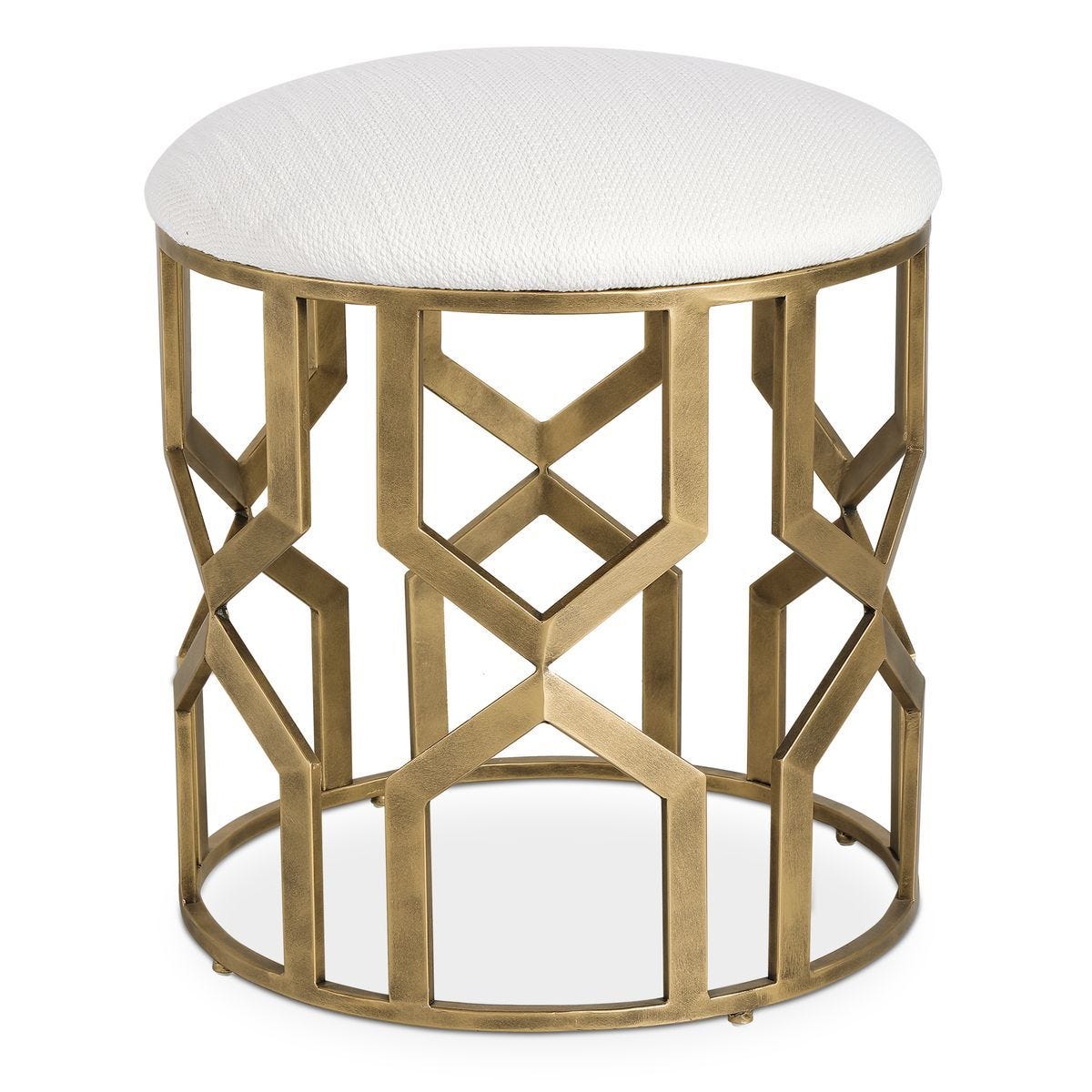 Trellis Accent Stool – Furniture by Uttermost | Sutter & Vale