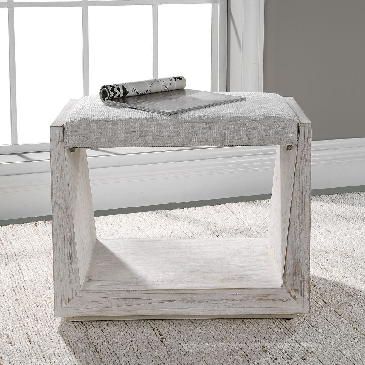 Cabana Small Bench – Furniture by Uttermost | Sutter & Vale