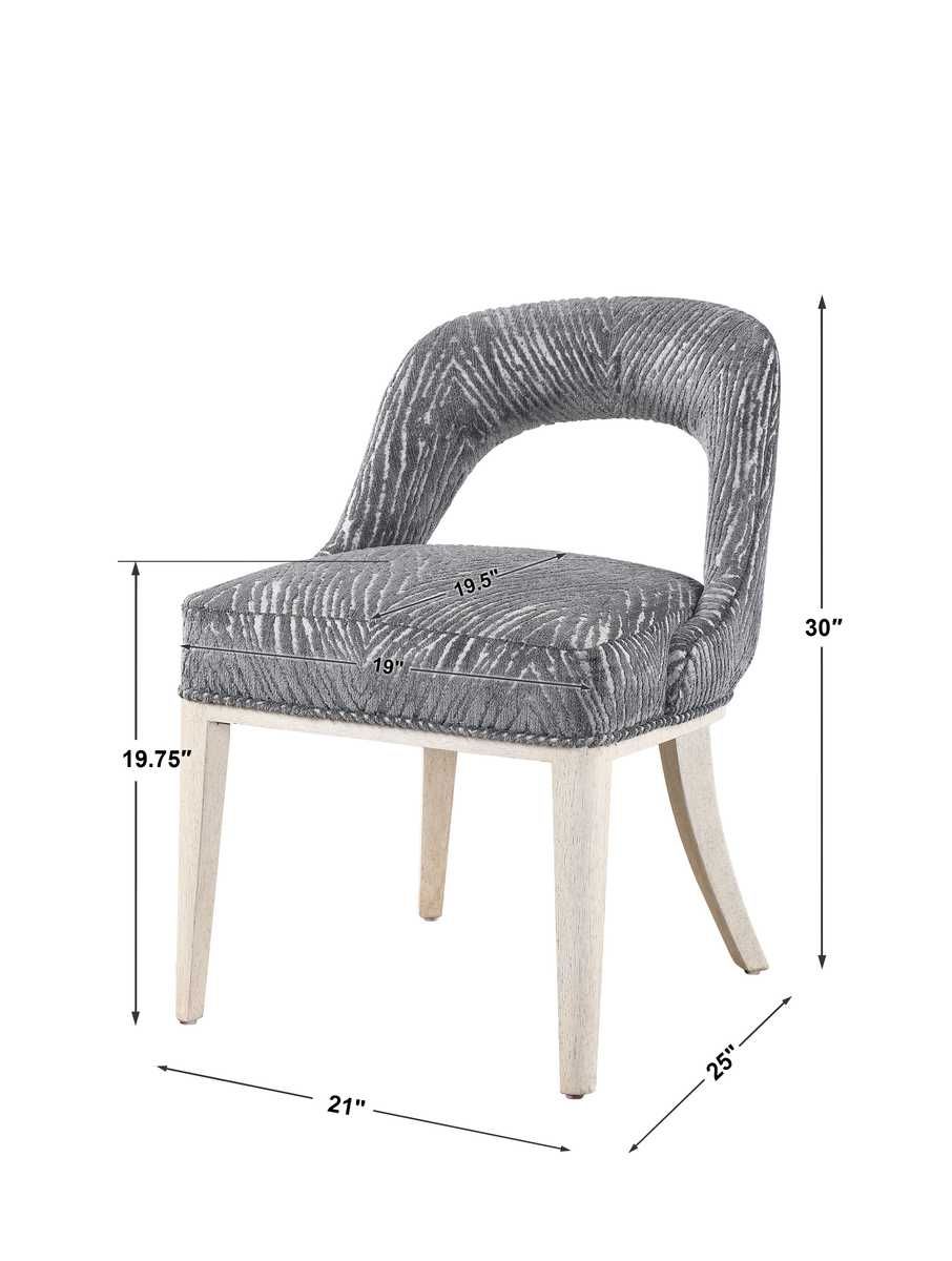 Amalia Accent Chair, 2 Per Box, Priced Each – Furniture by Uttermost | Sutter & Vale