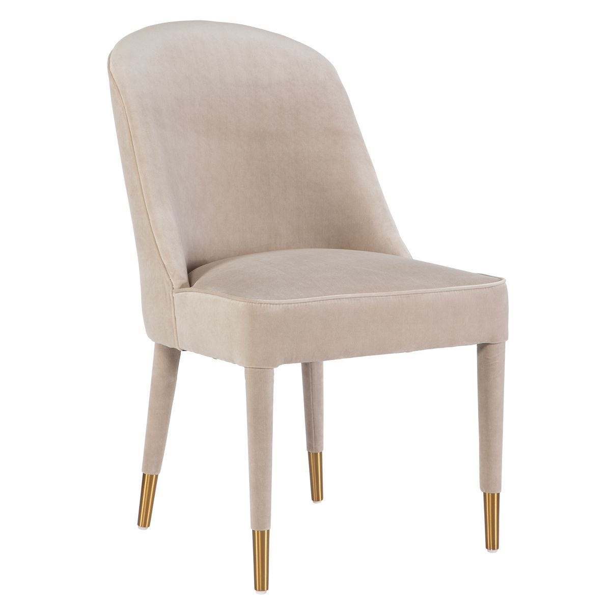 Brie Armless Chair, Champagne, 2 Per Box, Priced Each – Furniture by Uttermost | Sutter & Vale