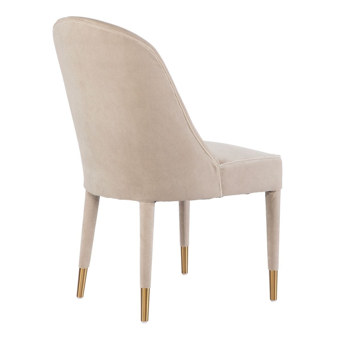 Brie Armless Chair, Champagne, 2 Per Box, Priced Each – Furniture by Uttermost | Sutter & Vale