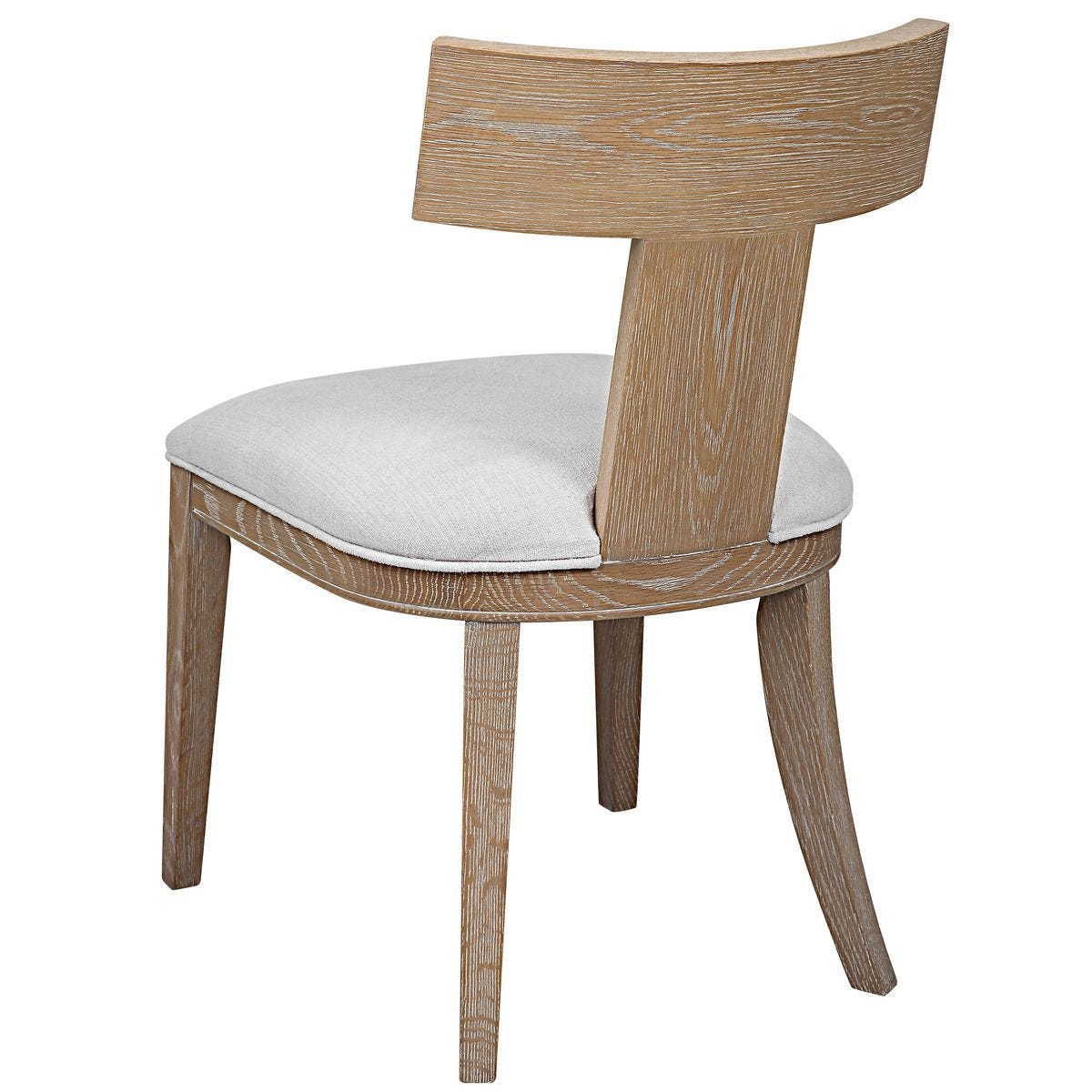 Idris Armless Chair, Natural – Furniture by Uttermost | Sutter & Vale