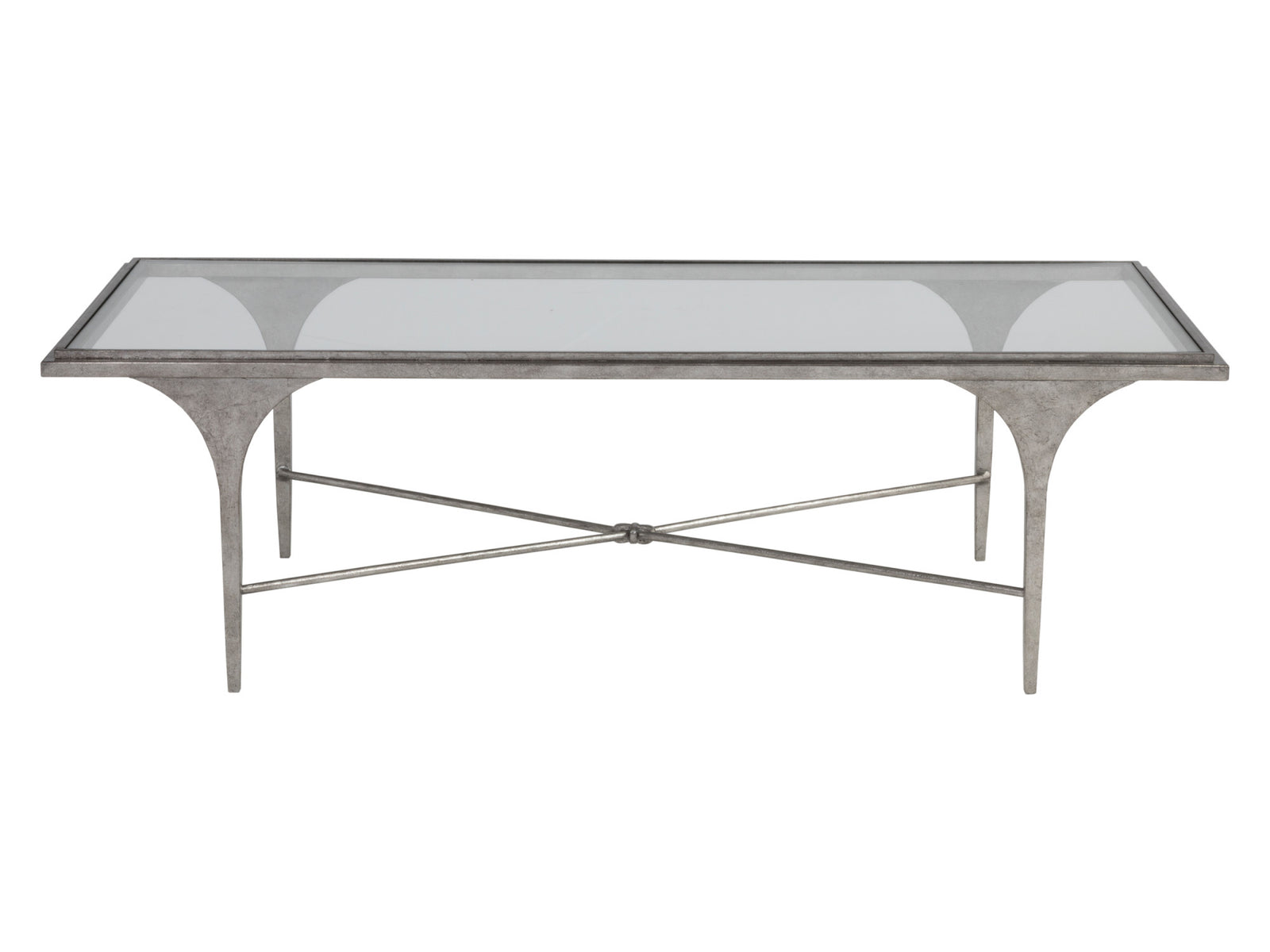 Porto Silver Rectangular Cocktail Table