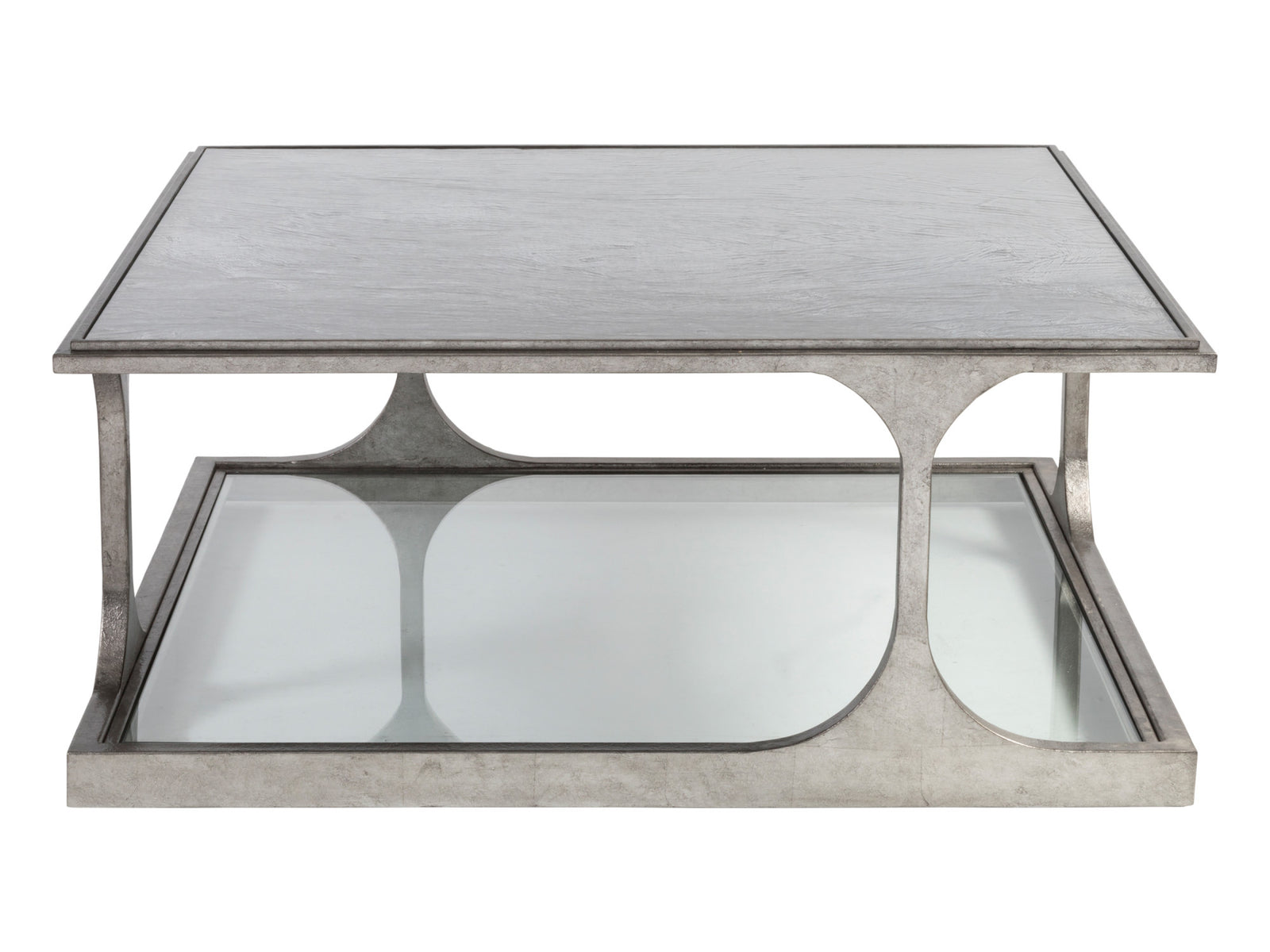 Bond Street Silver Square Cocktail Table