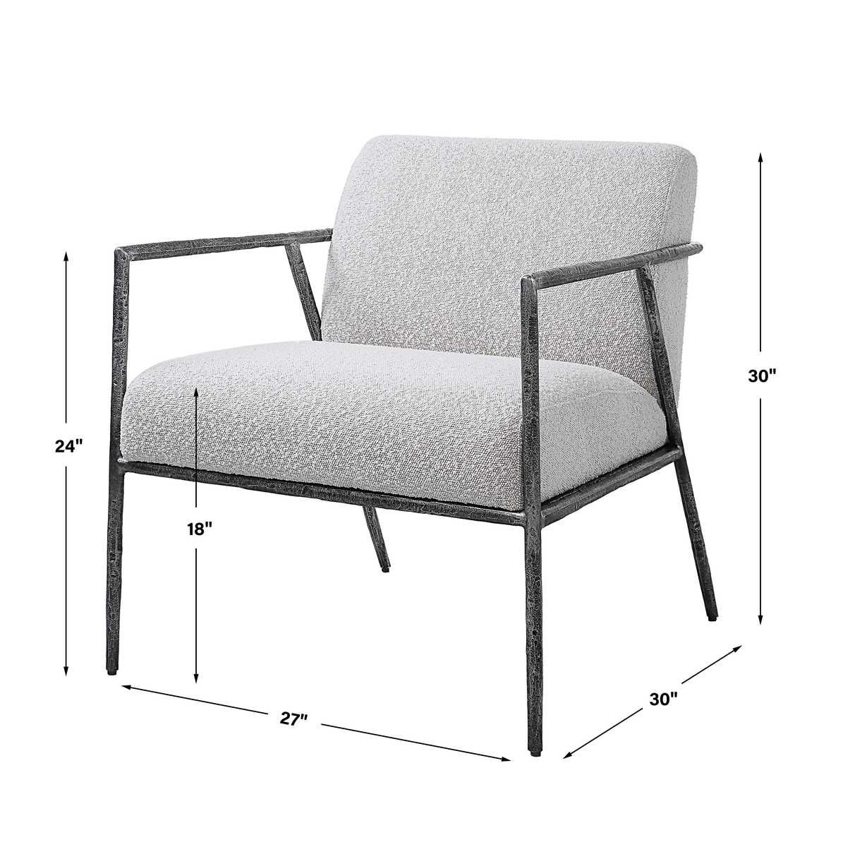 Brisbane Accent Chair – Furniture by Uttermost | Sutter & Vale