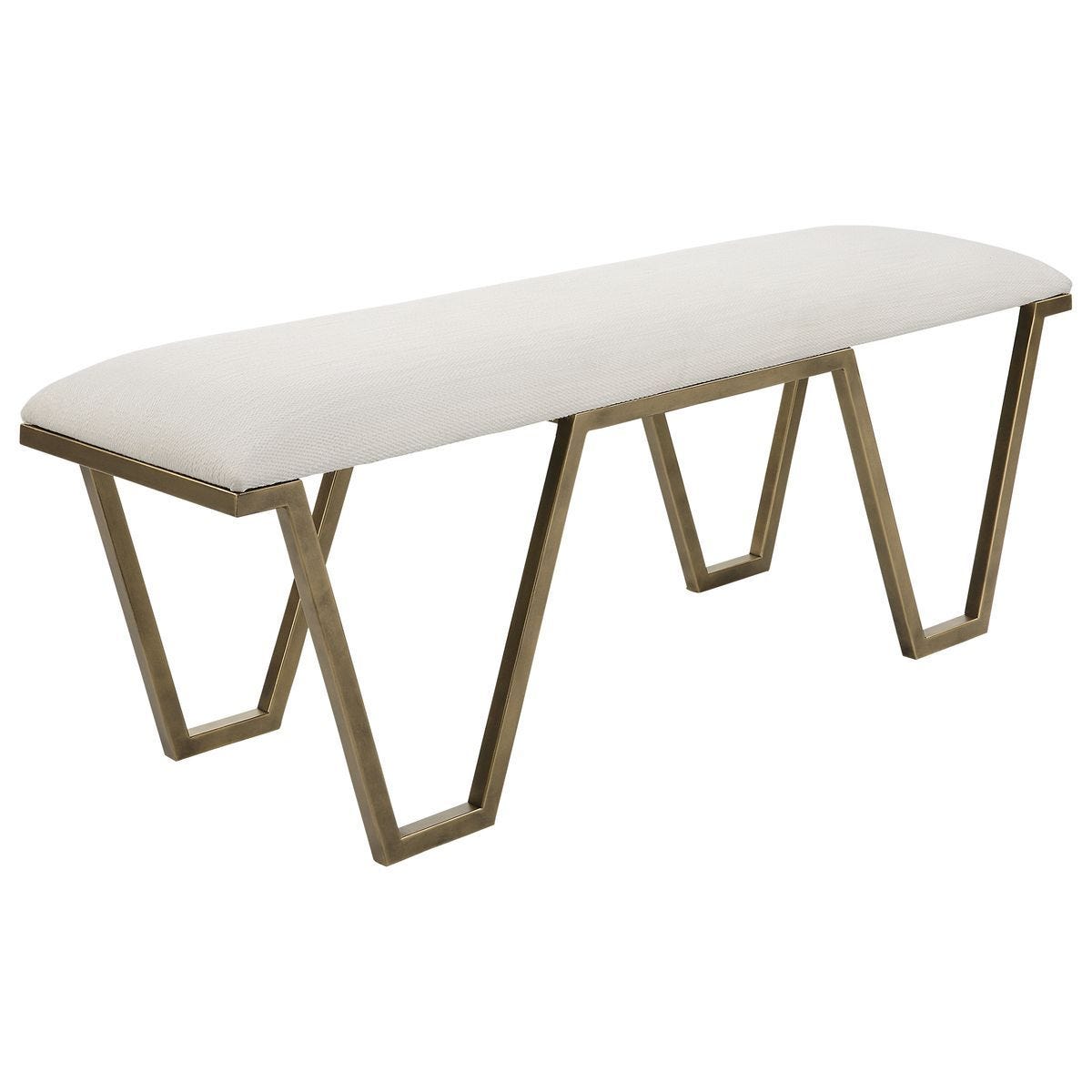 Farrah Bench – Furniture by Uttermost | Sutter & Vale
