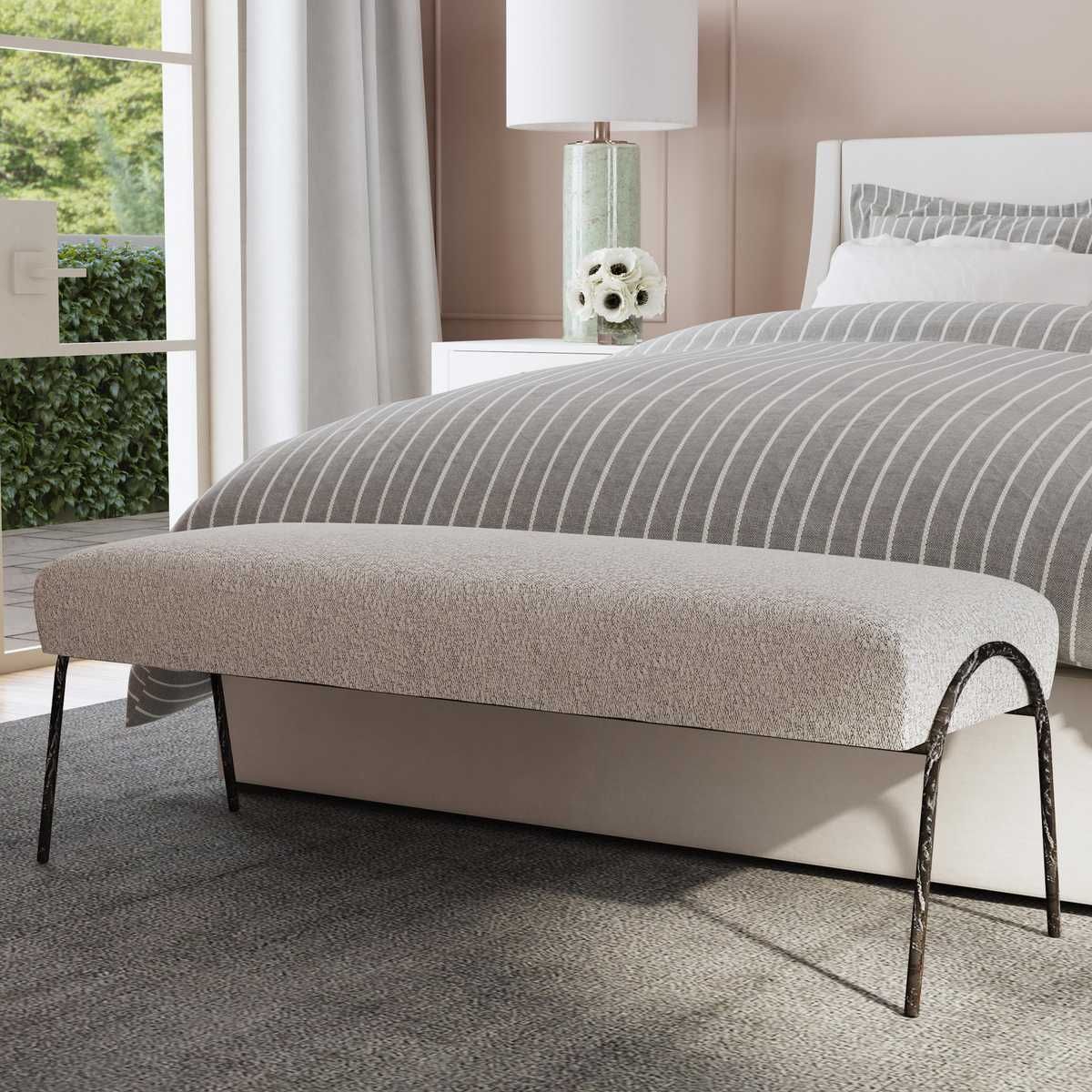 Jacobsen Bench – Furniture by Uttermost | Sutter & Vale