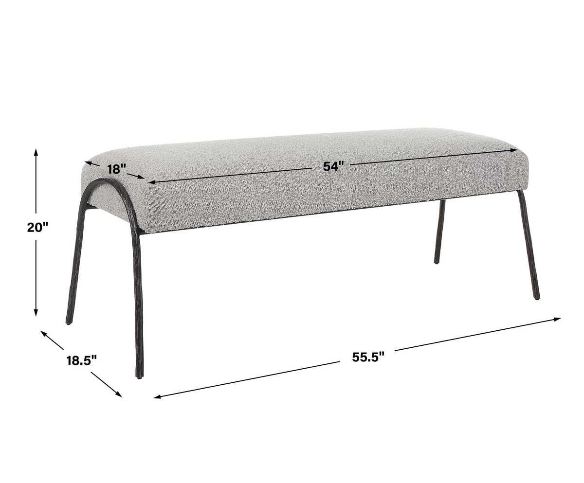 Jacobsen Bench – Furniture by Uttermost | Sutter & Vale