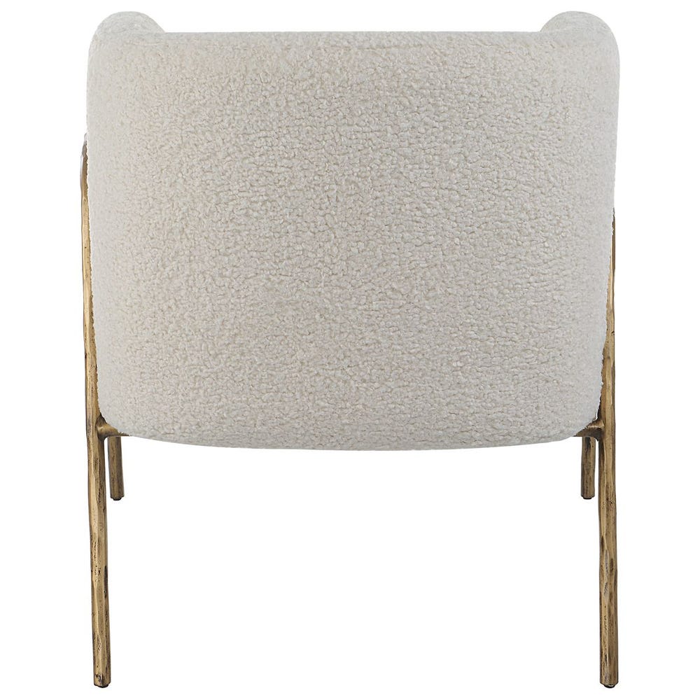 Jacobsen Accent Chair, Natural Shearling