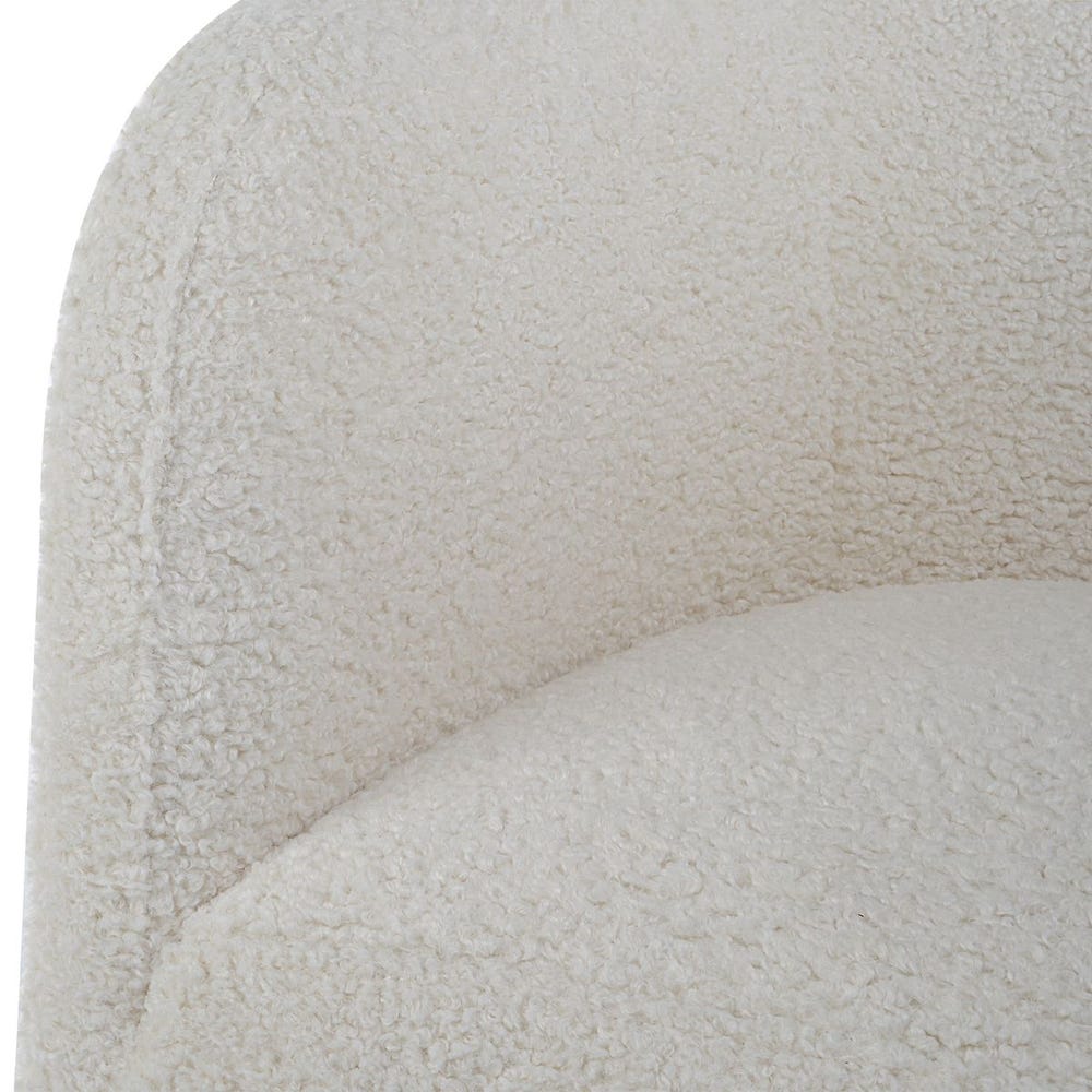 Jacobsen Accent Chair, Natural Shearling