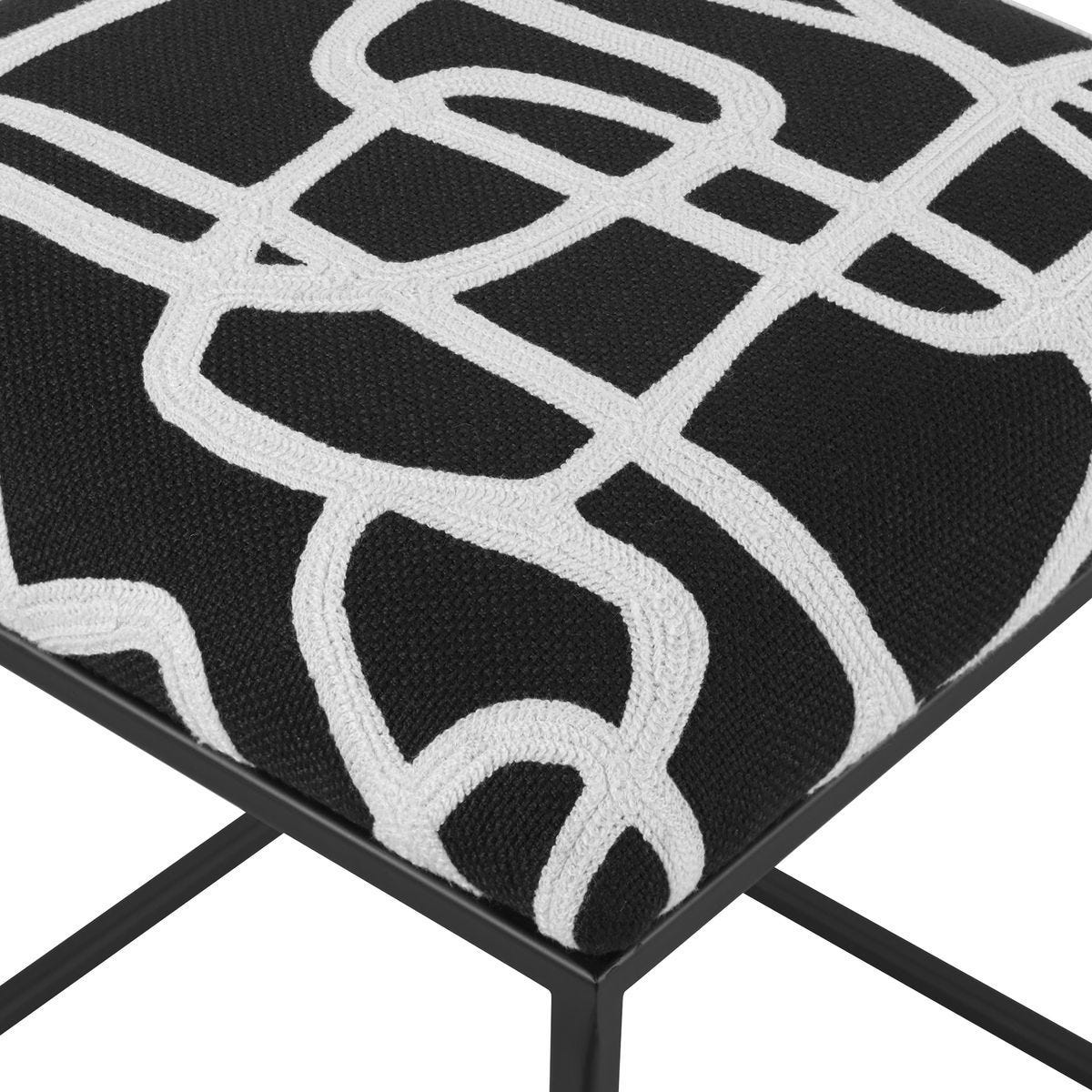 Twists and Turns Accent Stool – Furniture by Uttermost | Sutter & Vale