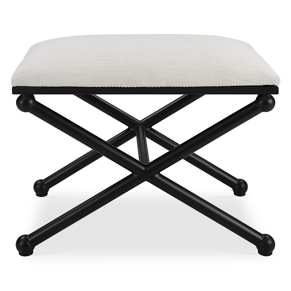 Andrews Small Bench – Furniture by Uttermost | Sutter & Vale