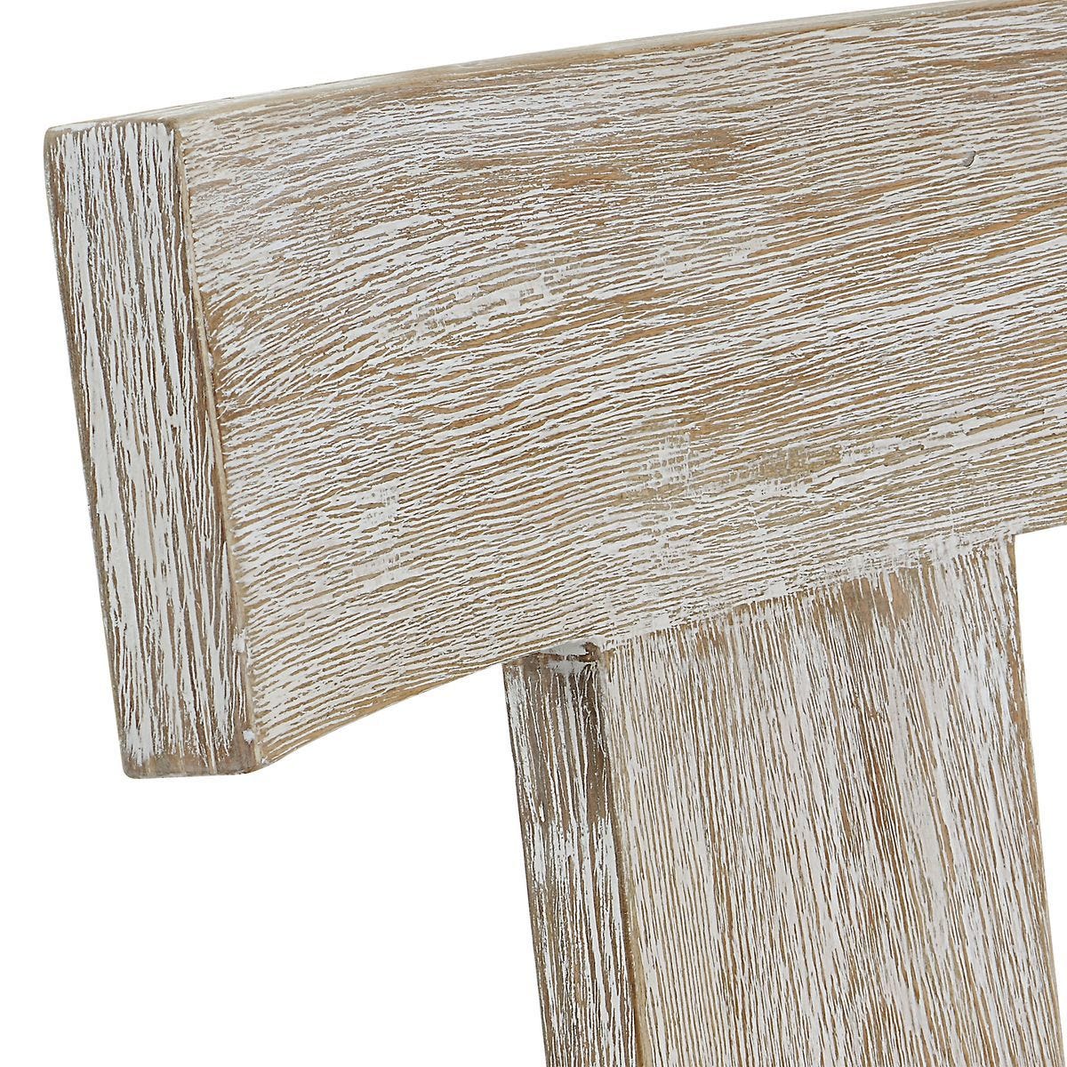 Idris Counter Stool, White – Furniture by Uttermost | Sutter & Vale