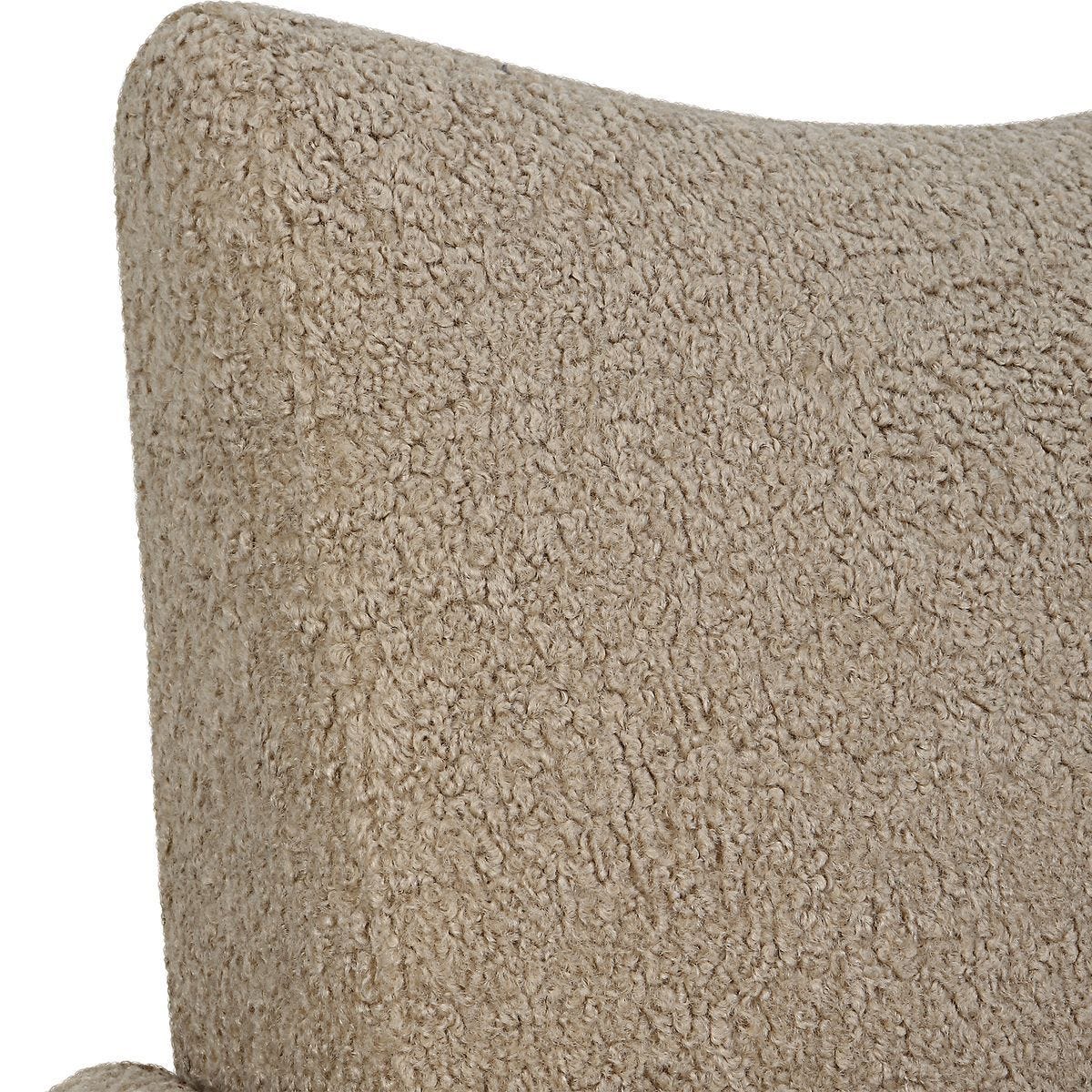 Teddy Accent Chair, Latte – Furniture by Uttermost | Sutter & Vale