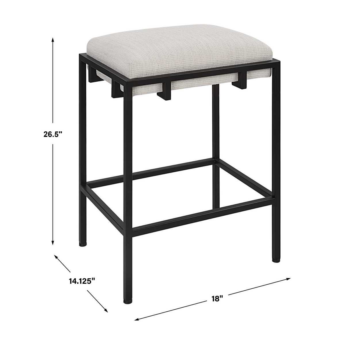 Paradox Counter Stool – Furniture by Uttermost | Sutter & Vale